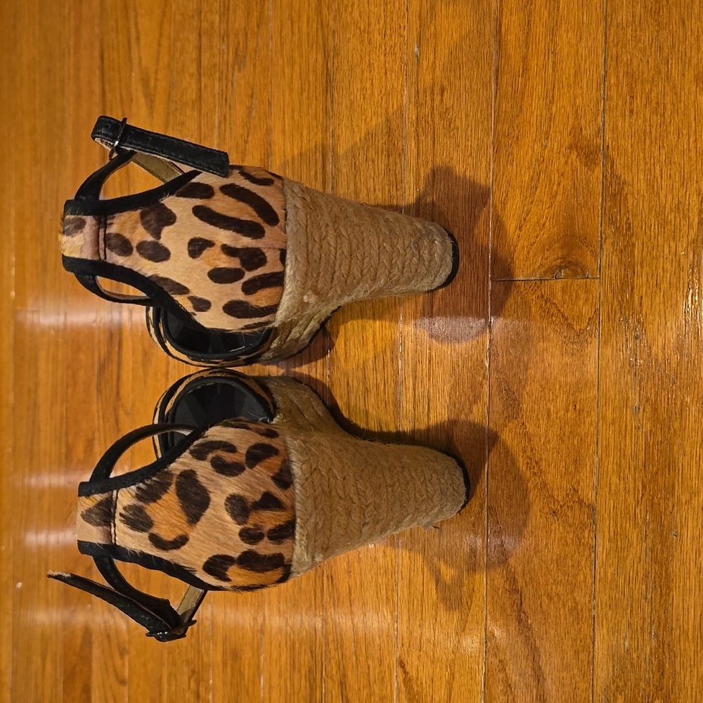 Leopard wedges - Picture 3 of 5